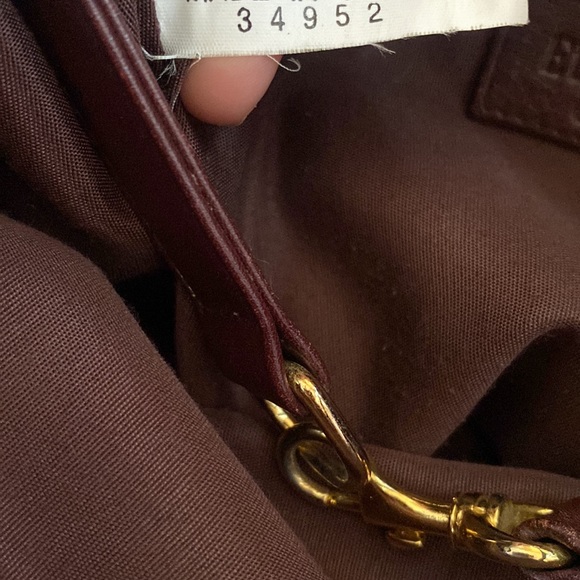 Etienne Aigner cherry brown purse - Picture 5 of 6